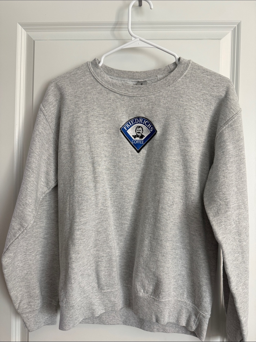 Light Gray Crewneck Sweatshirt